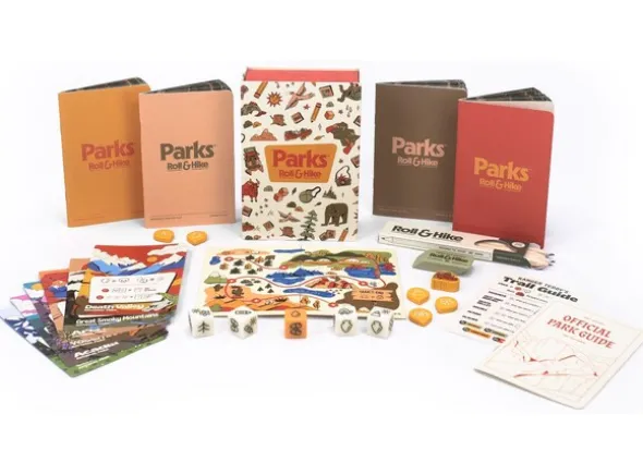 Parks Roll & Hike Brettspill