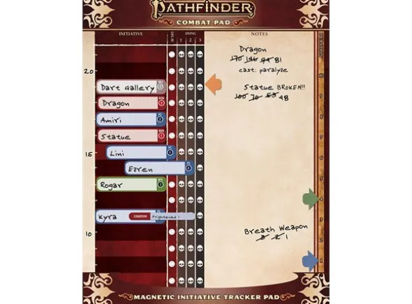 Pathfinder RPG Combat Pad