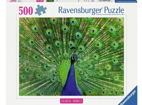 Peacock 500 biter Puslespill