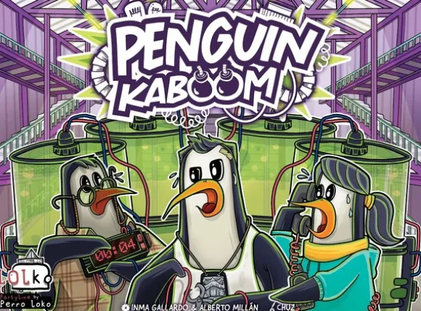 Penguin Kaboom Brettspill