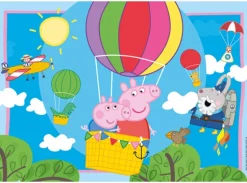 Peppa Gris Puslespill 2x12 biter