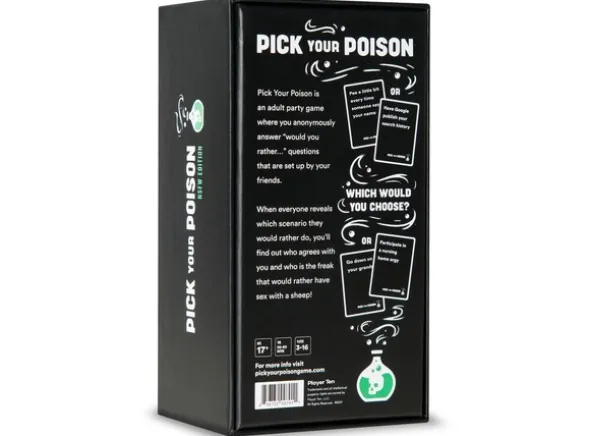 Pick Your Poison After Dark Ed Kortspill