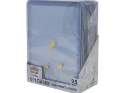 Pikachu Toploader+Penny Sleeve - 25 stk