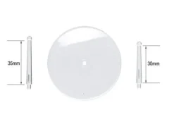 Plastbaser Ball Top Flying Stems - 60mm