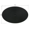 Plastbaser Svart Oval 170x105mm (1 stk)