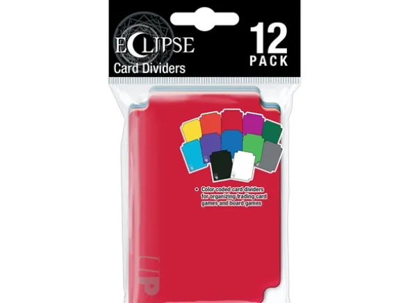Plast Card Dividers Eclipse Multi x12