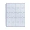 Plastlomme 20-Pocket Coins+Tokens 10stk