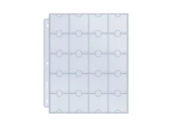 Plastlomme 20-Pocket Coins+Tokens 10stk