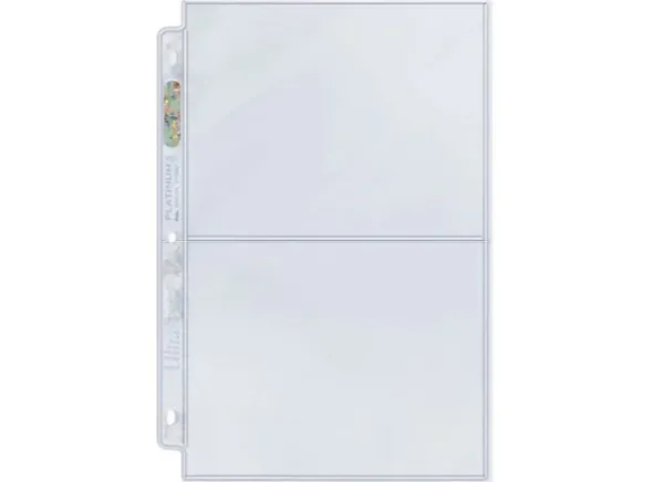 Plastlomme 2-Pocket - 100 stk