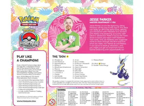 Pokemon World Championship Deck 2024 #3