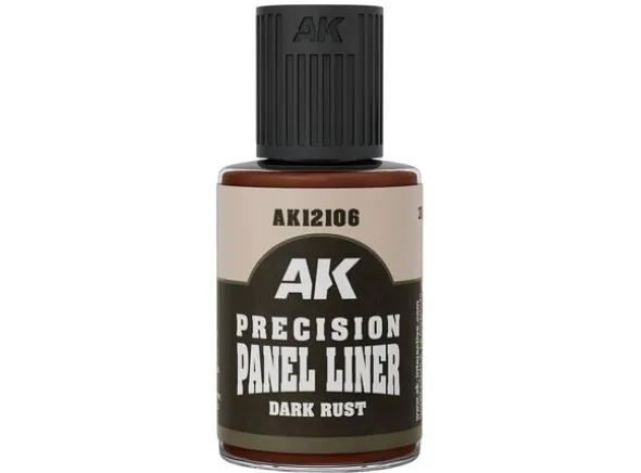Precision Panel Liner - Dark Rust 30ml
