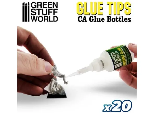 Precision Tips for Super Glue (20 stk)
