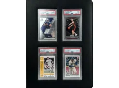 Premium Card Slab Binder Window Black