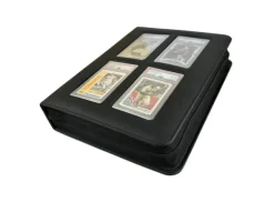 Premium Card Slab Binder Window Black