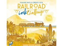 Railroad Ink Challenge Shining Yellow