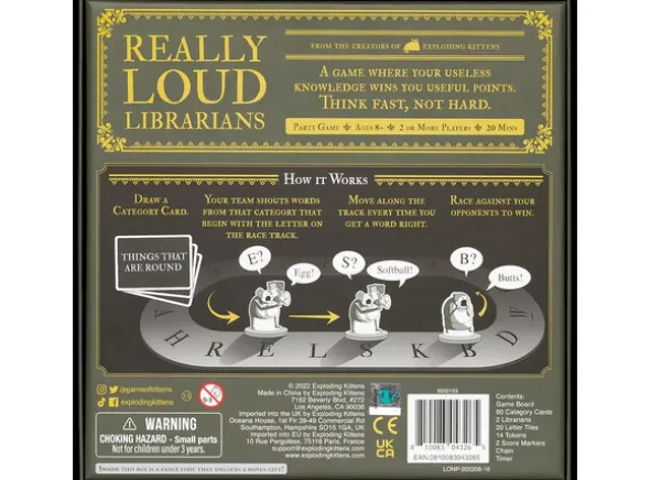 Really Loud Librarians Partyspill