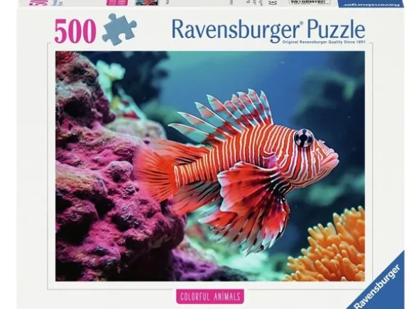 Red Lionfish 500 biter Puslespill