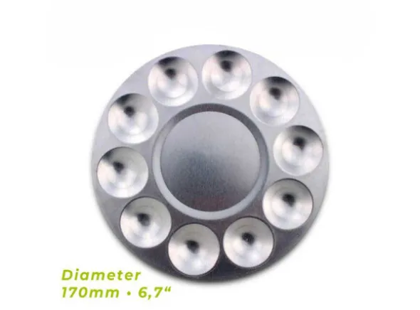 Round Mixing Palette - 17x10 cm