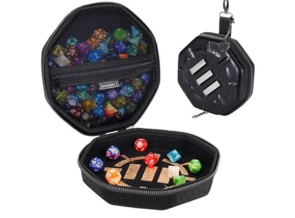 RPG Dice Case Black Collectors Edition