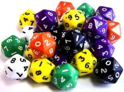 RPG Dice D20 22 mm Terning - 1 stk