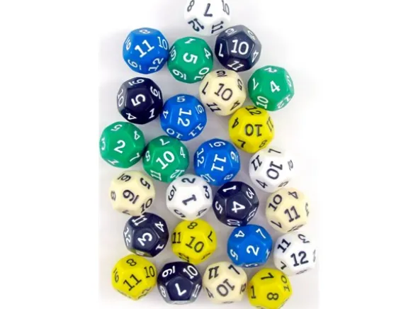 RPG Dice D12 Terning - 1 stk