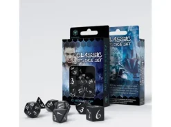 RPG Dice Set Black 7 stk.