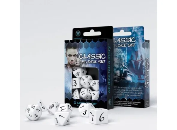 RPG Dice Set White