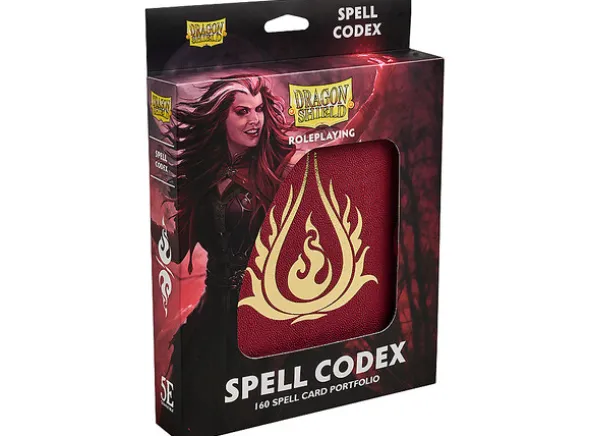 RPG Spell Codex Portfolio Blood Red