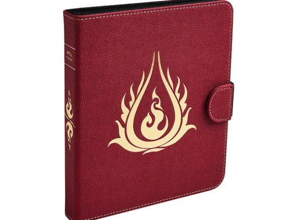 RPG Spell Codex Portfolio Blood Red