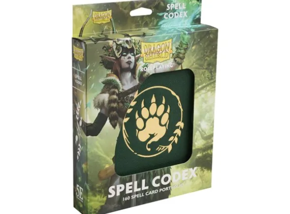 RPG Spell Codex Portfolio Forest Green