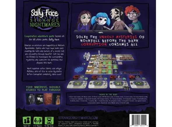 Sally Face Strange Nightmares Brettspill