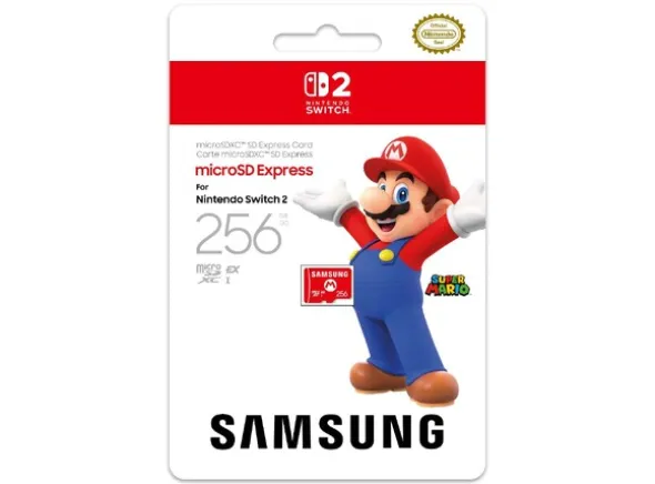 Samsung MicroSD Express 256GB Switch 2