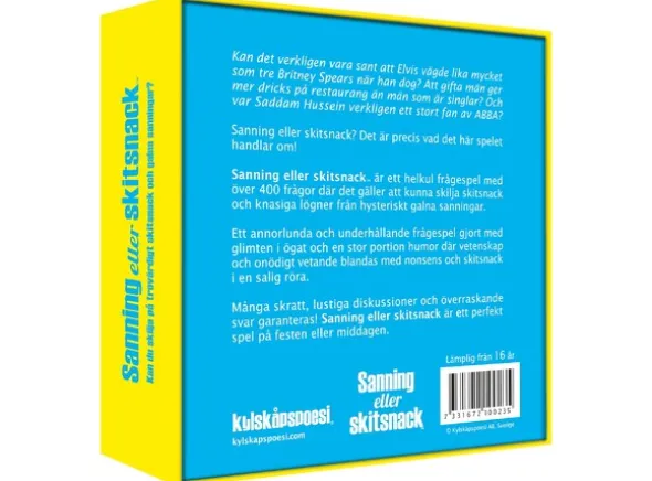 Sanning eller Skitsnack - SVENSK