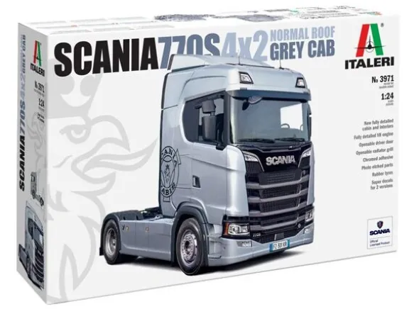 Scania S770 4x2 Normal Roof Grey Cab