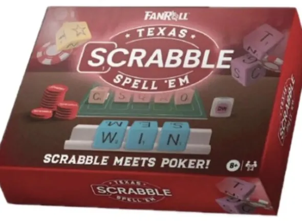 Scrabble Texas Spell Em Brettspill