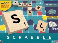 Scrabble Wood Edition Brettspill
