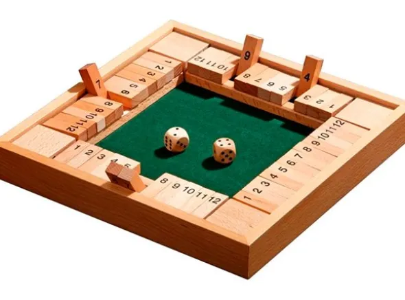Shut the Box 12er 4 Sider 4 spillere