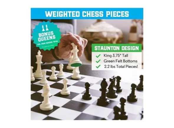 Sjakksett Best Chess Set Ever 50cm
