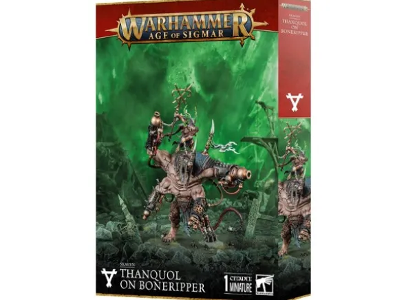 Skaven Thanquol on Boneripper