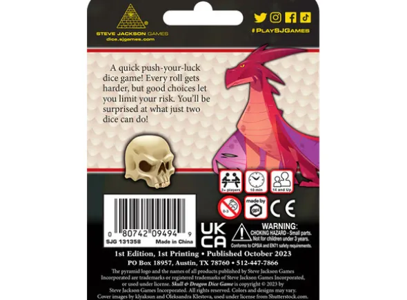 Skull and Dragon Dice Game