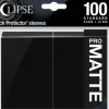 Sleeves Eclipse Pro Matte Black x100