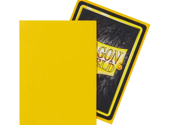 Sleeves Matte Yellow x100 66x91