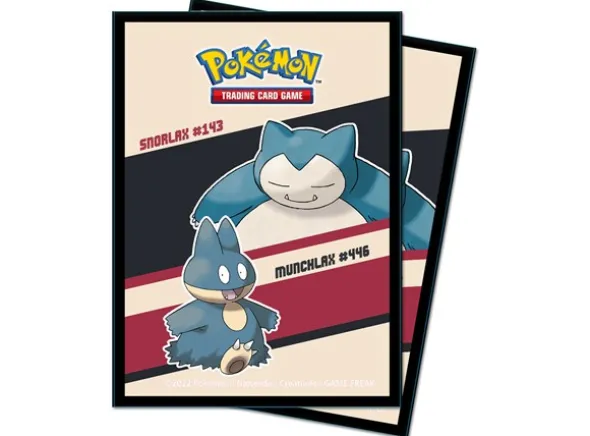 Sleeves Pokemon Snorlax/Munchlax 66x91