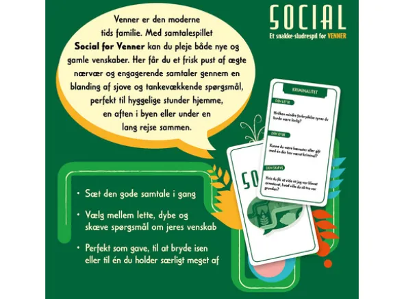 Social Venner - DANSK
