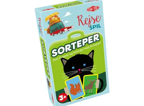 Sorteper Rejsespil - DANSK