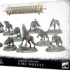 Soulblight Gravelords Dire Wolves