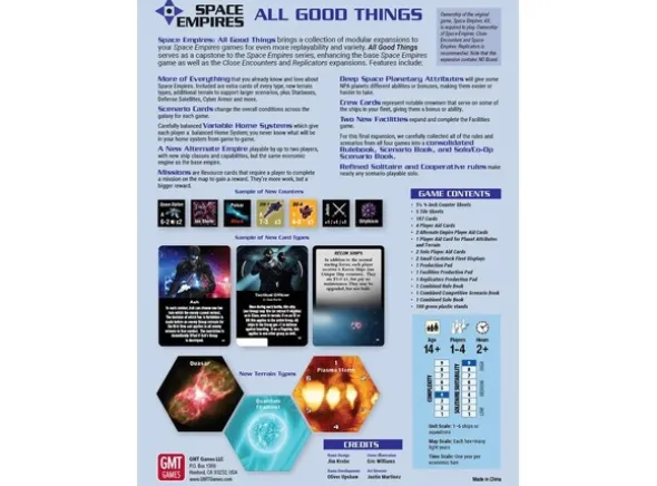 Space Empires All Good Things Expansion