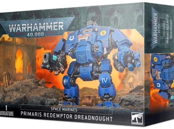 Space Marines Primaris Redemptor Dreadno