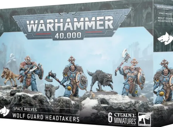 Space Wolves Wolf Guard Headtakers