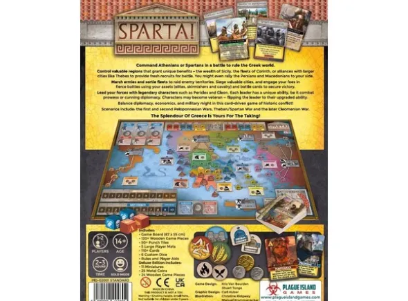Sparta Board Game Deluxe Edition